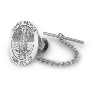 Saint Patrick Religious Tie Tack   EXCLUSIVE 