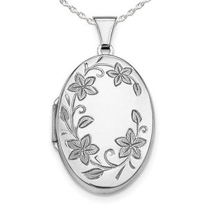Oval Photo Locket