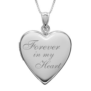 Forever In My Heart Heart Photo Locket