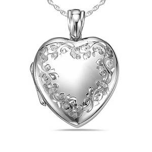 Premium Weight Heart Photo Locket
