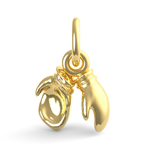 Boxing Gloves Accent Charm 4038 